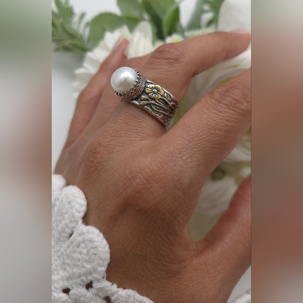 🥰 TANIA PEARL RING - Picture 5 of 9